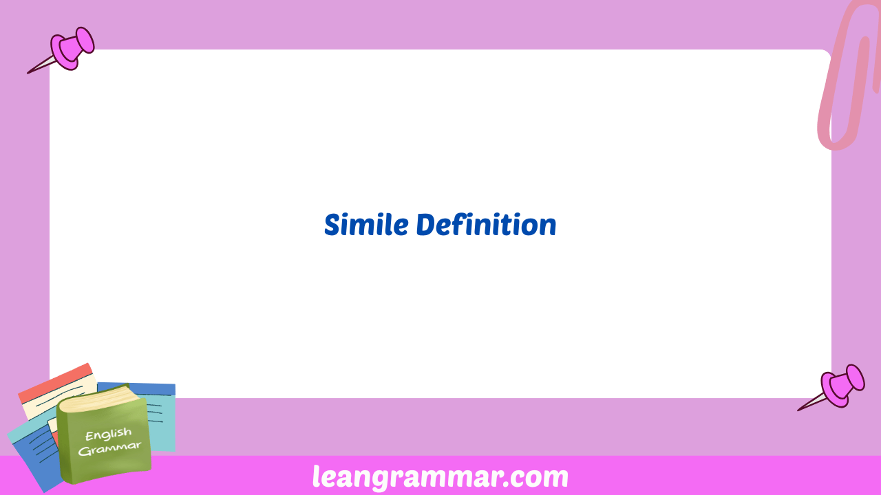 Simile Definition