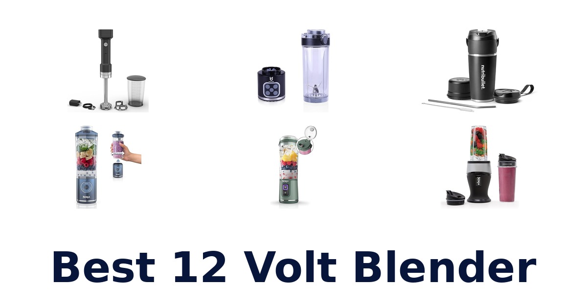 best 12 volt blender