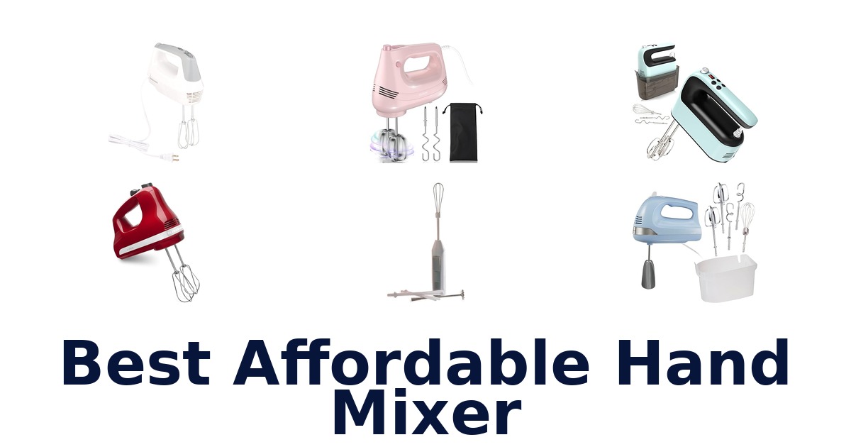 best affordable hand mixer