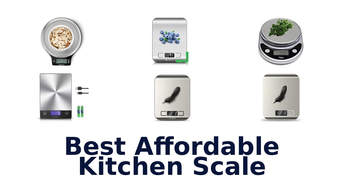 best affordable kitchen scale