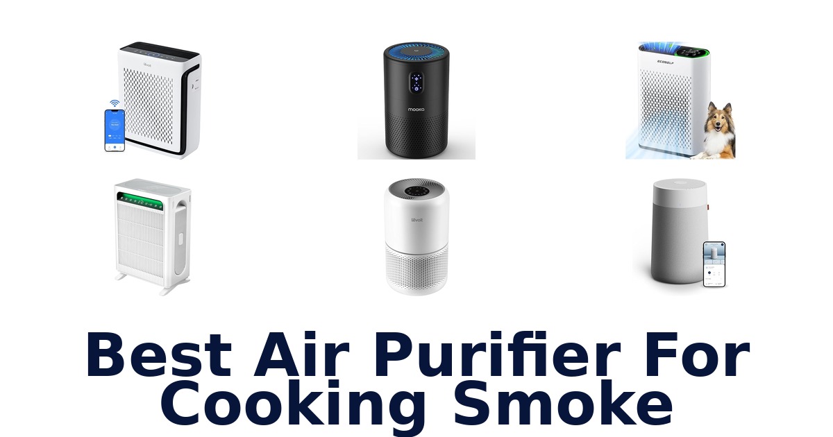 best air purifier for cooking smoke
