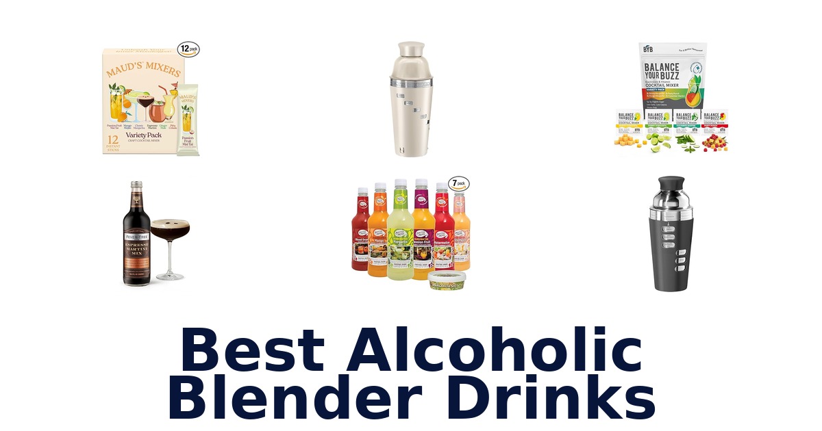 best alcoholic blender drinks