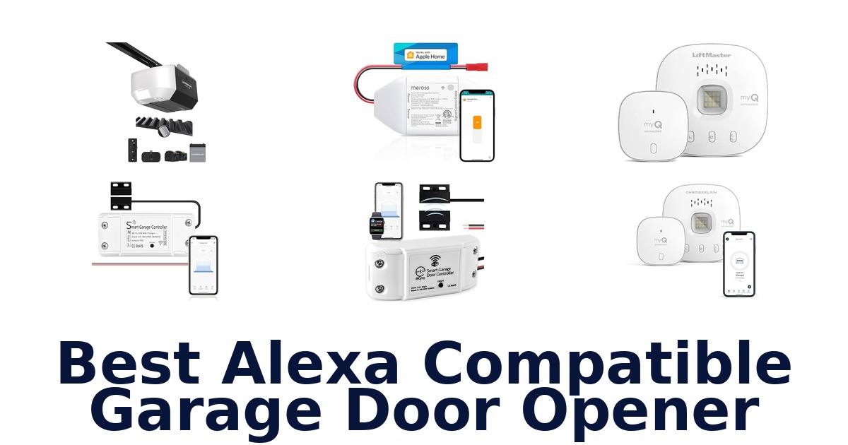 best alexa compatible garage door opener