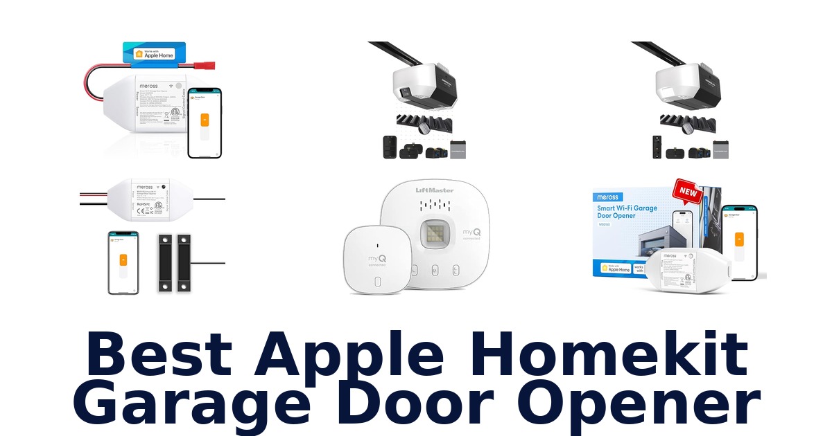 best apple homekit garage door opener