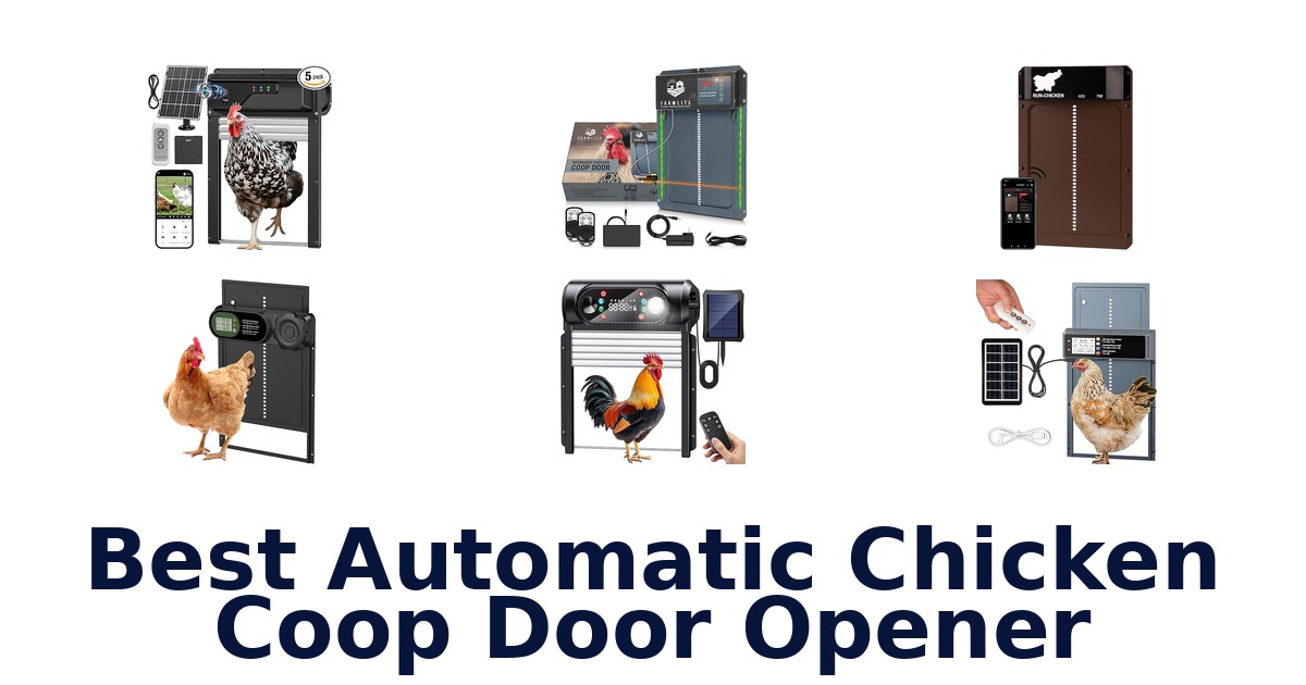 best automatic chicken coop door opener