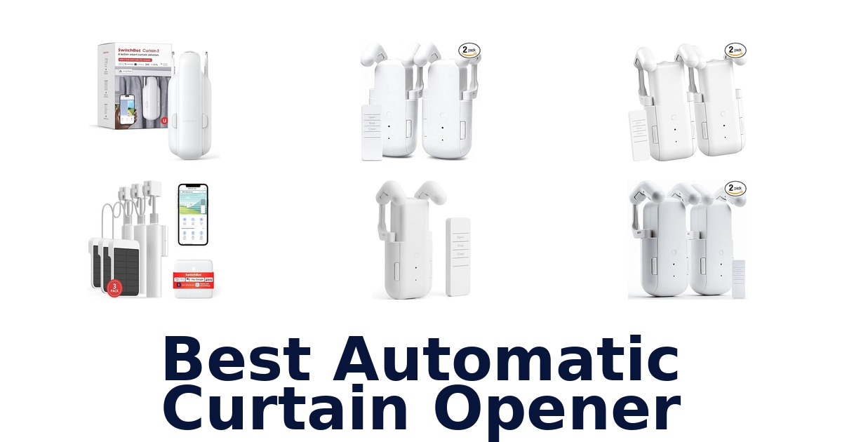 best automatic curtain opener