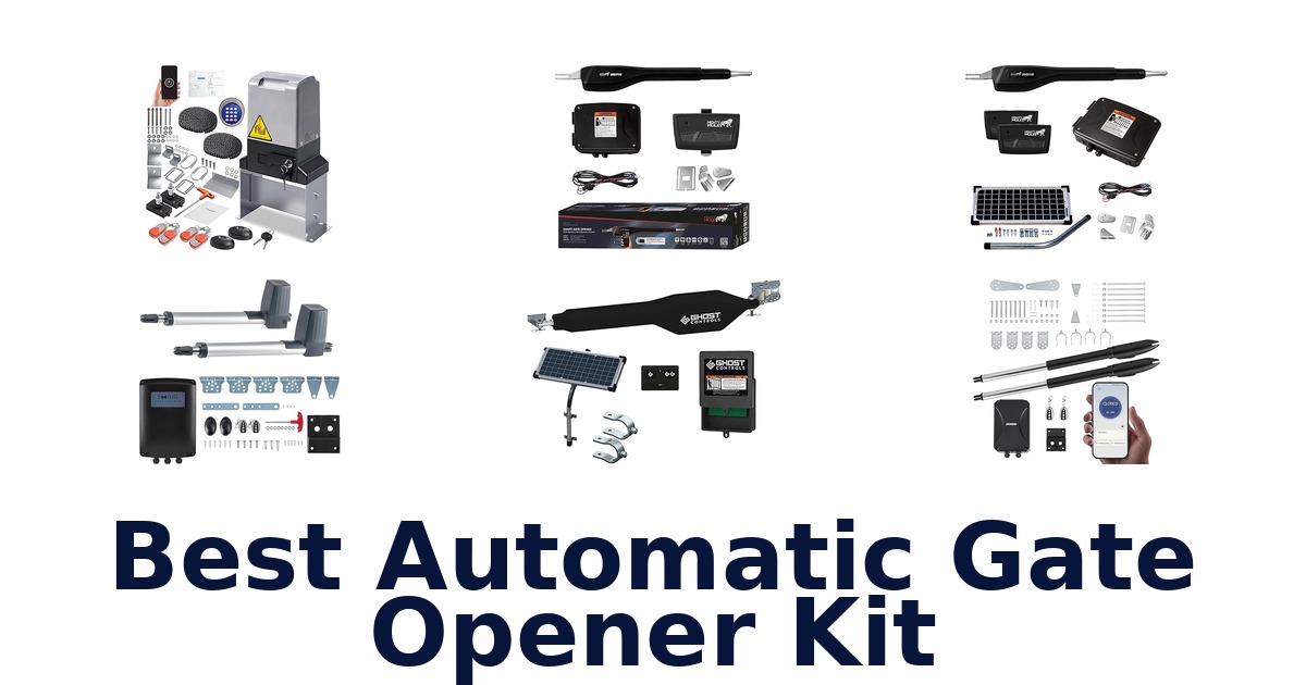 best automatic gate opener kit