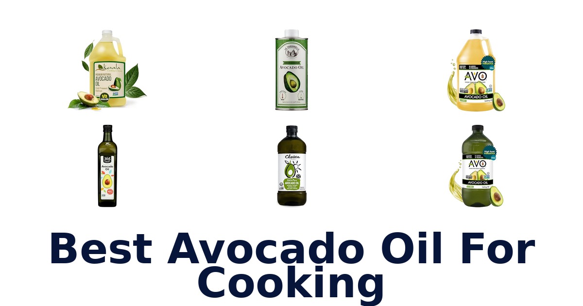 best avocado oil for cooking
