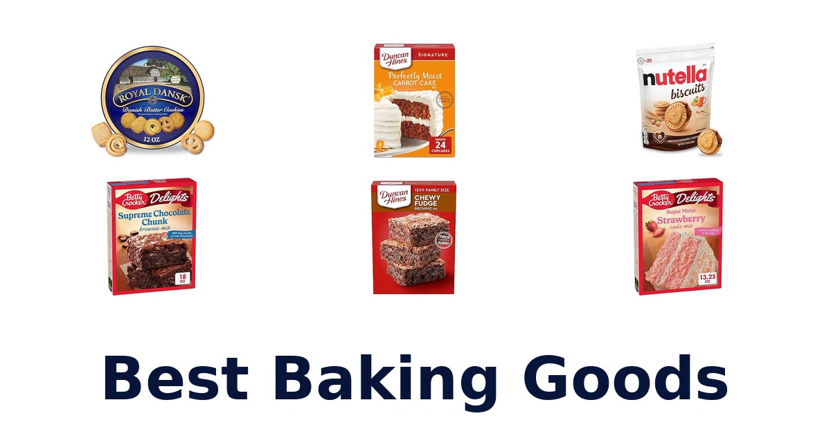 best baking goods