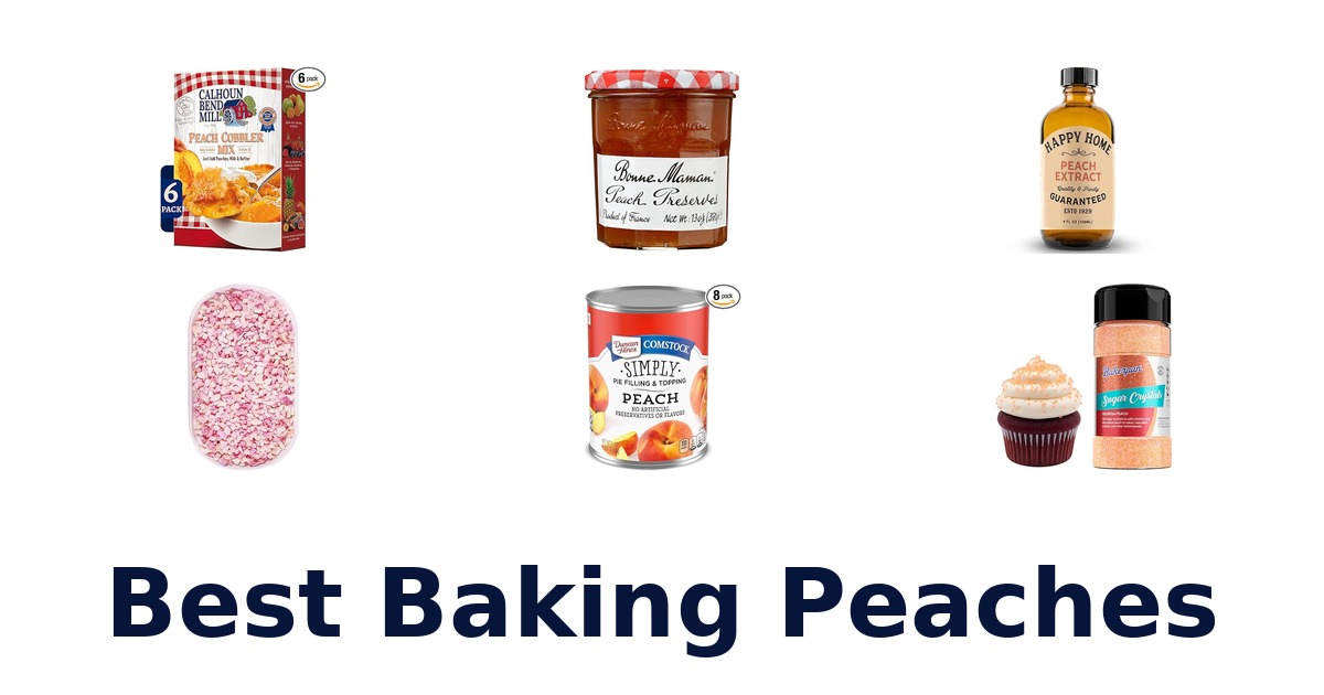 best baking peaches