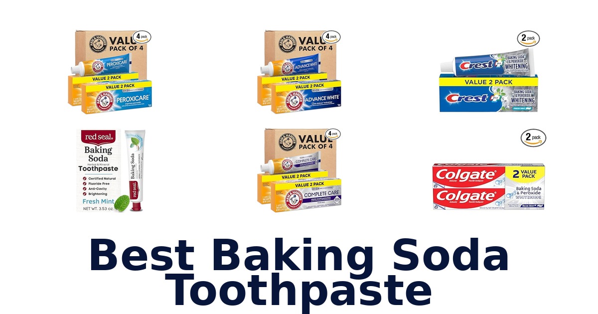 best baking soda toothpaste
