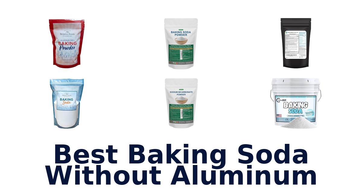 best baking soda without aluminum