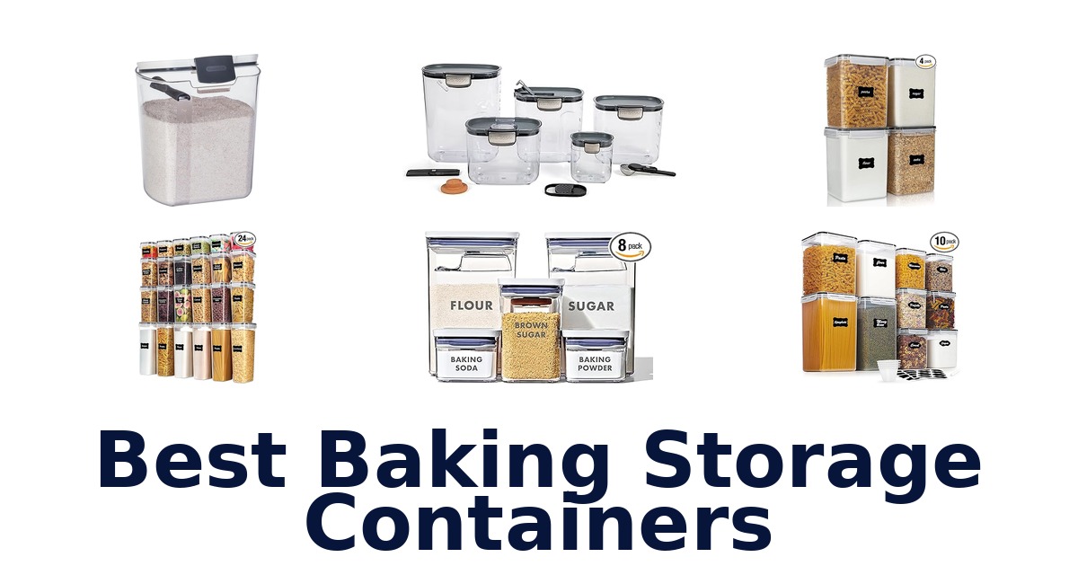 best baking storage containers