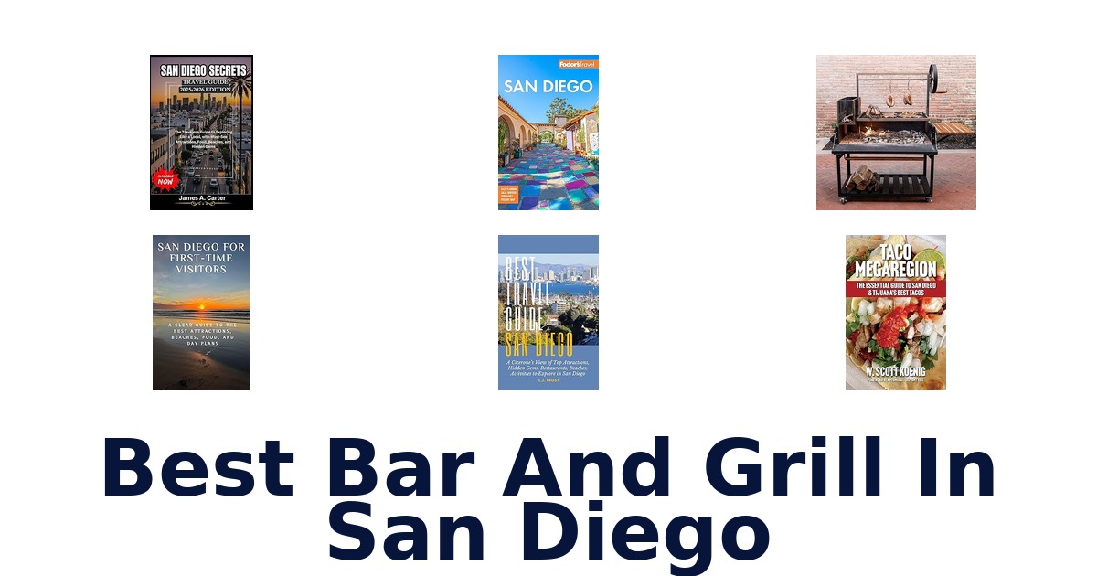 best bar and grill in san diego