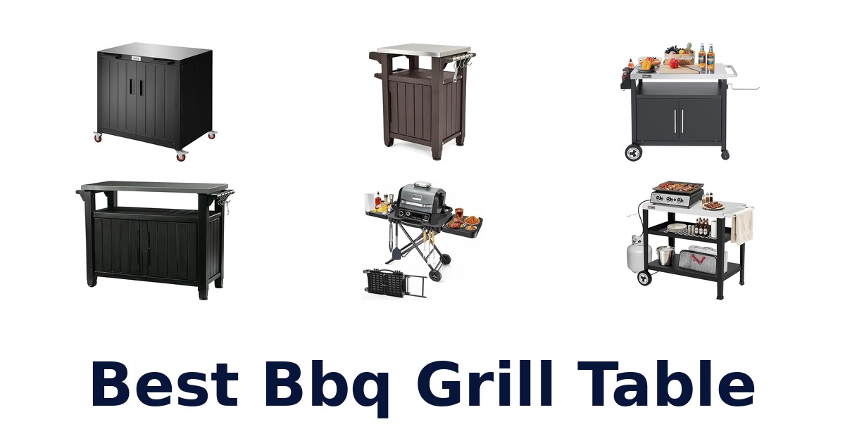 best bbq grill table