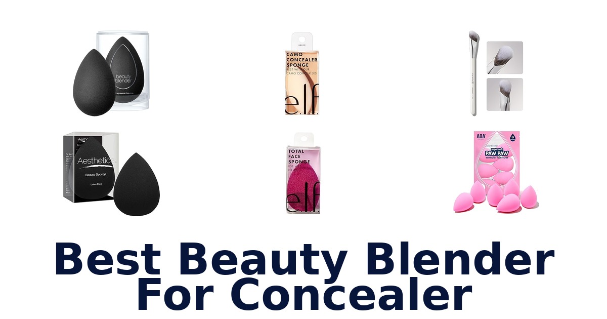 best beauty blender for concealer