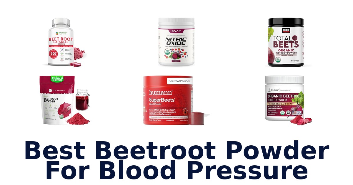 best beetroot powder for blood pressure