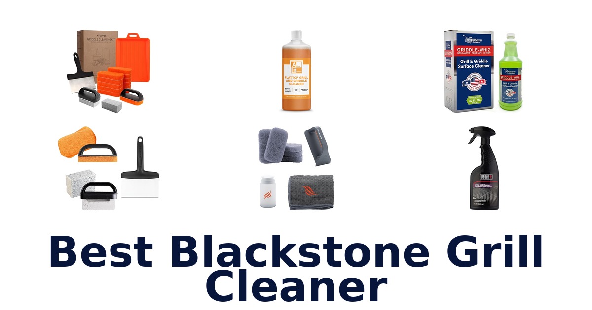 best blackstone grill cleaner