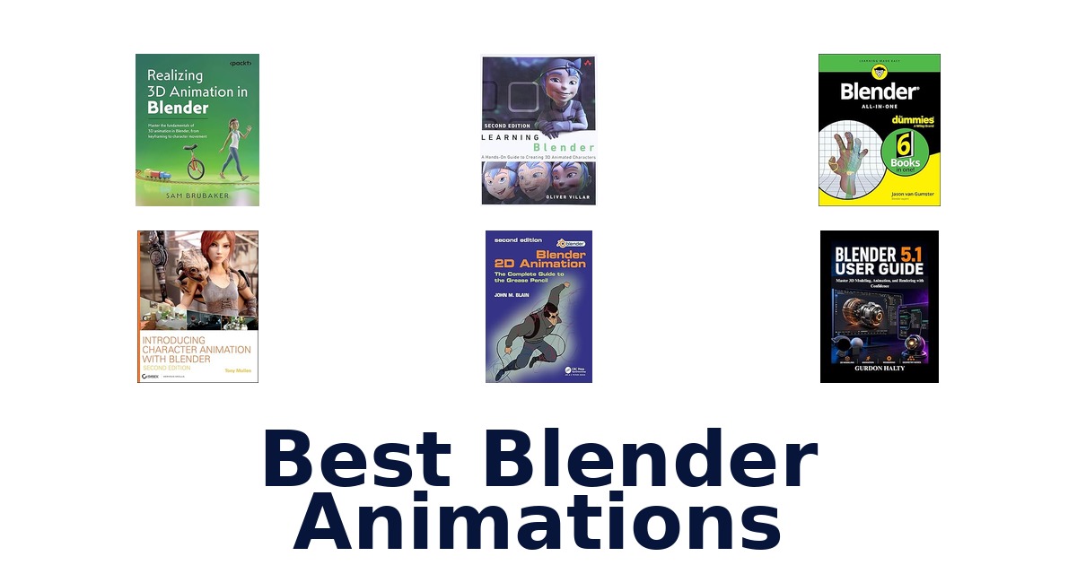 best blender animations