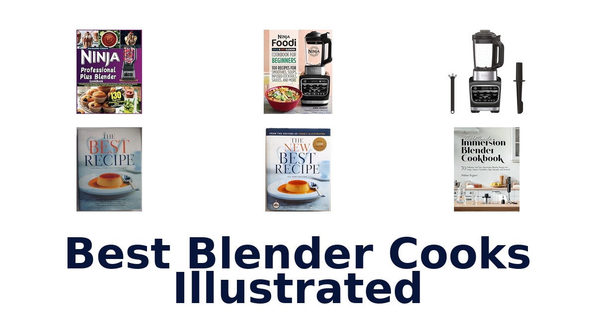 best blender cooks illustrated