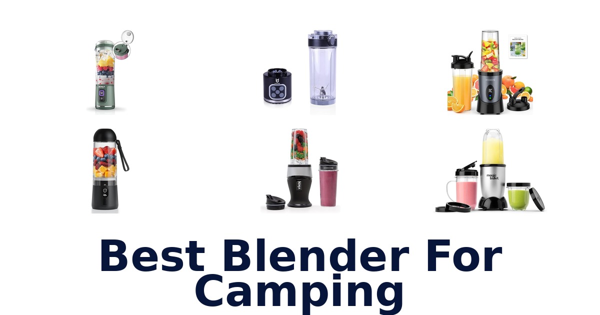 best blender for camping