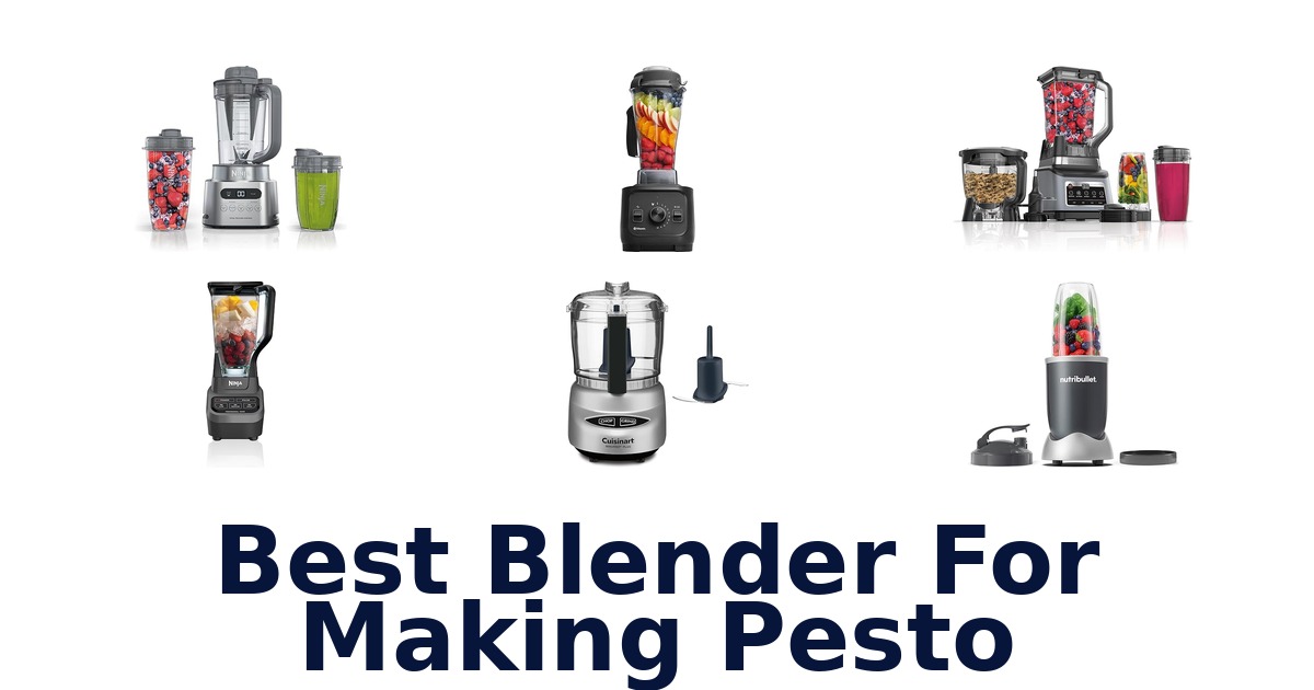 best blender for making pesto