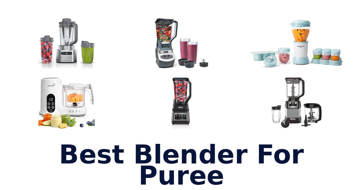 best blender for puree