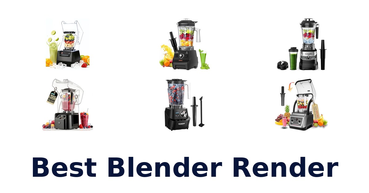 best blender render