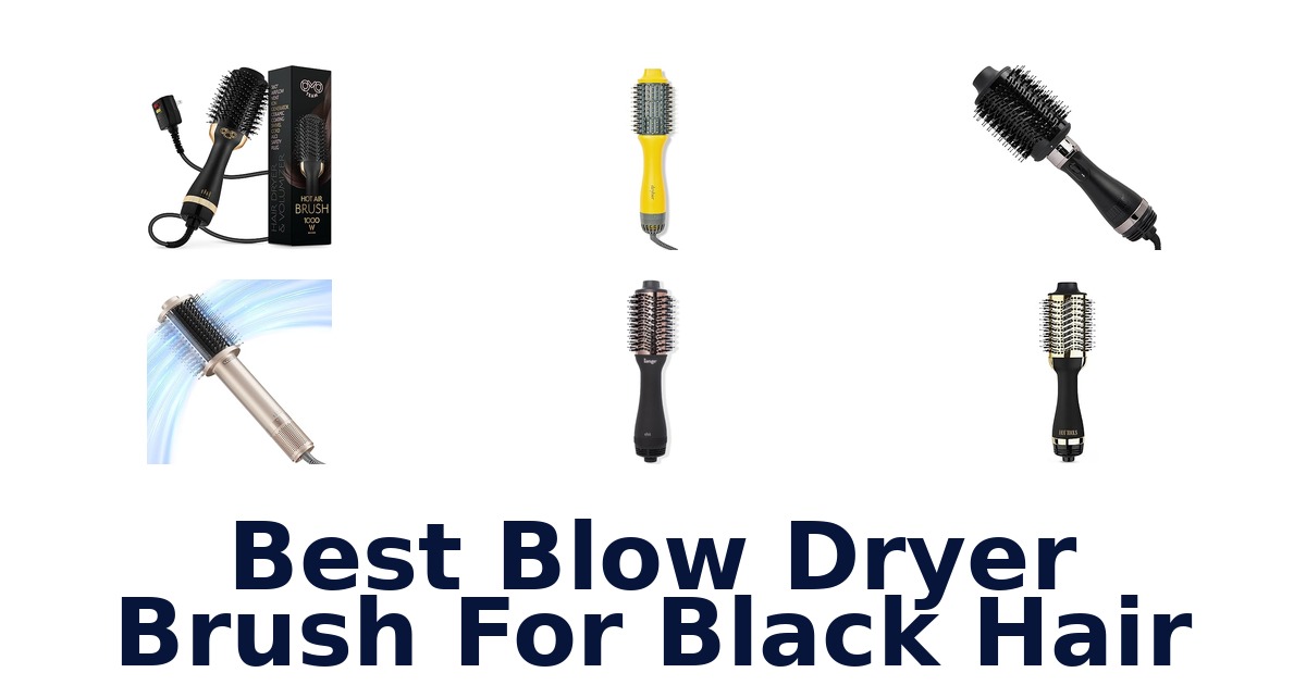 best blow dryer brush for black hair