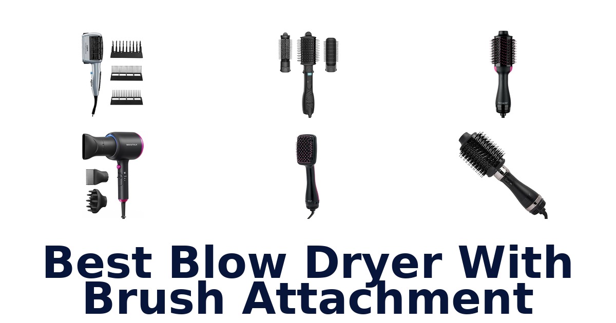 best blow dryer with brush attachment