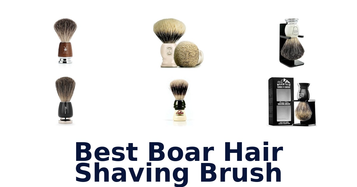 best boar hair shaving brush