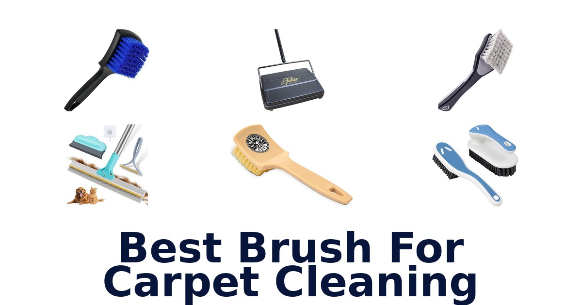 best brush for carpet cleaning