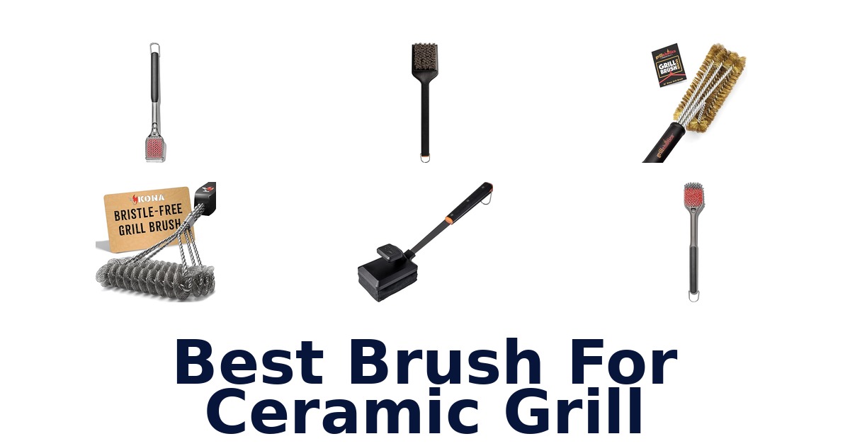 best brush for ceramic grill