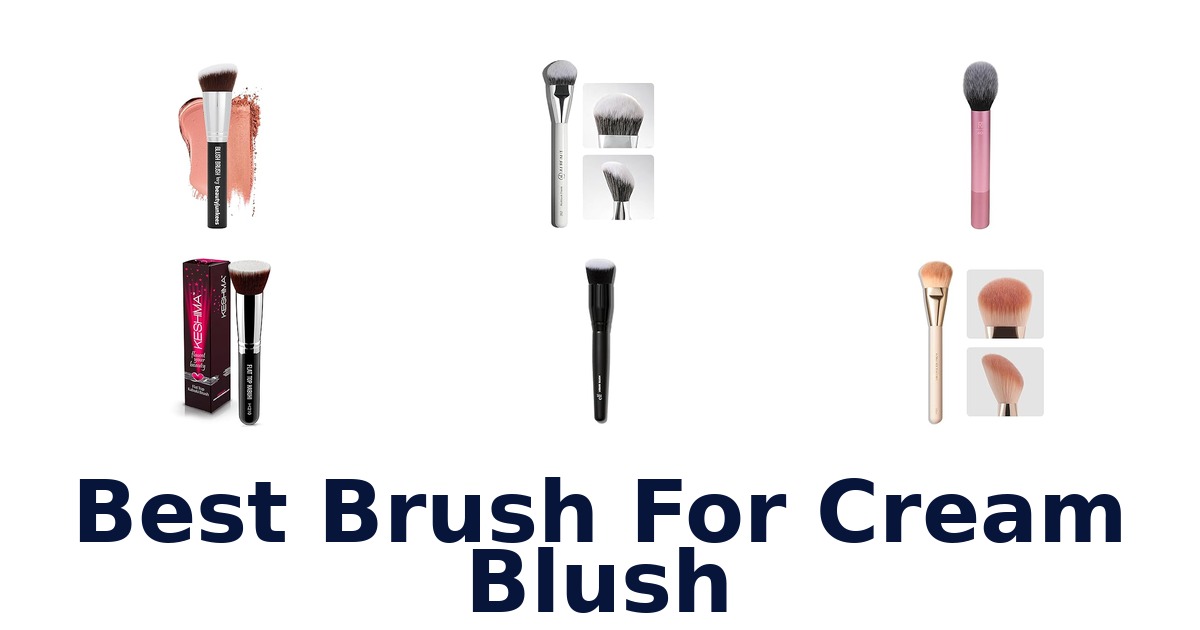 best brush for cream blush