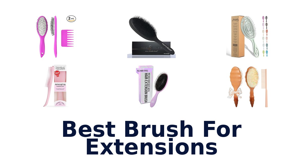best brush for extensions