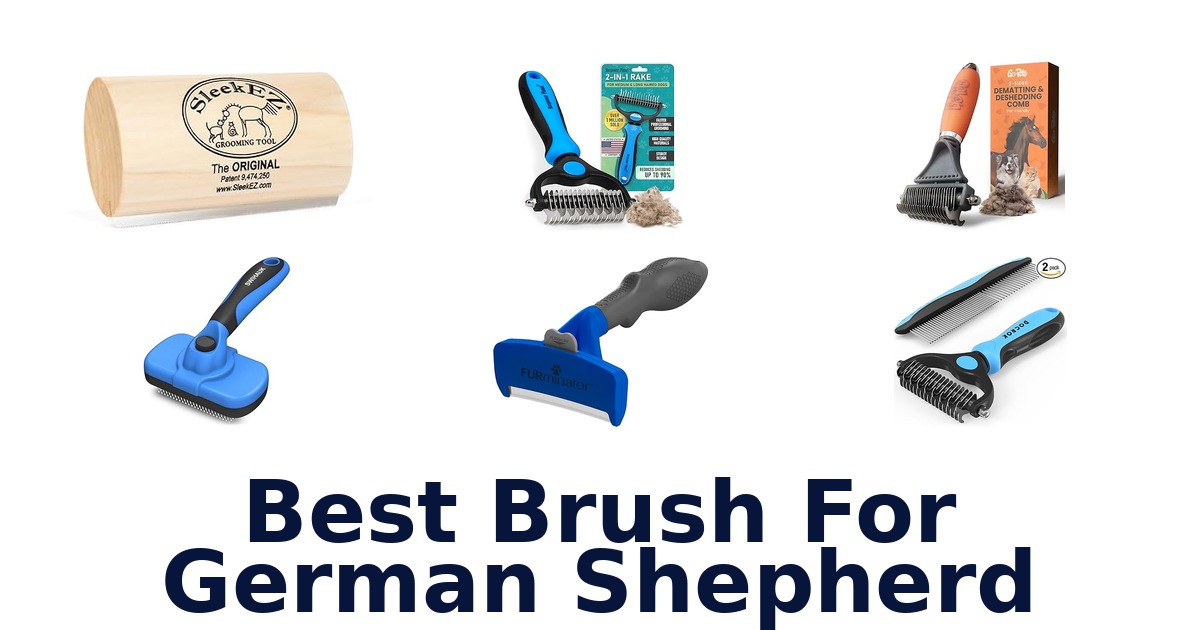 best brush for german shepherd