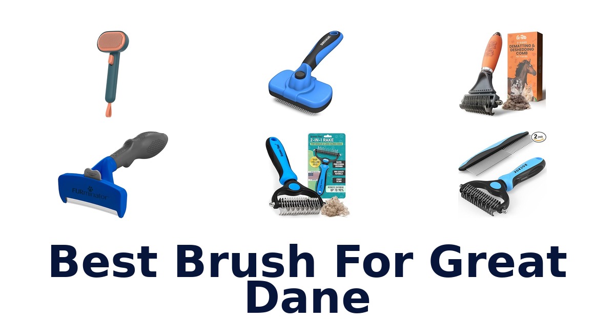 best brush for great dane