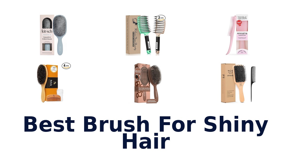 best brush for shiny hair