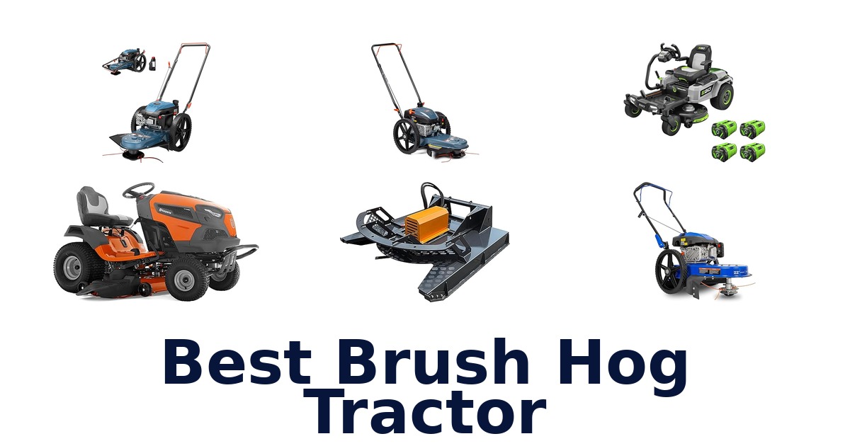 best brush hog tractor