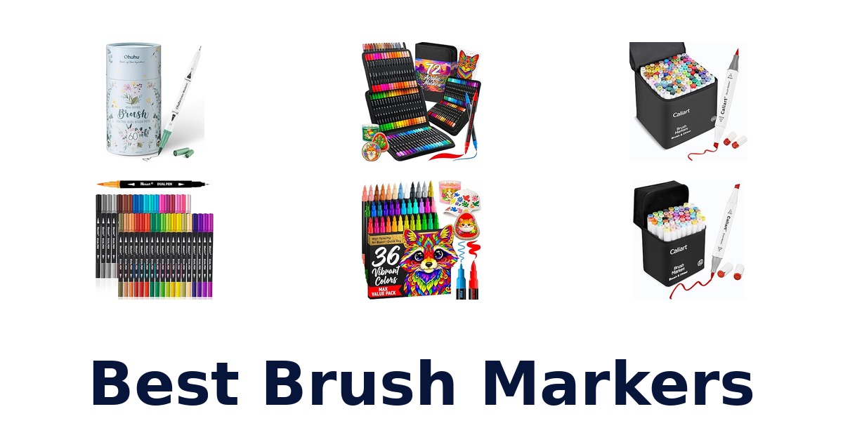 best brush markers