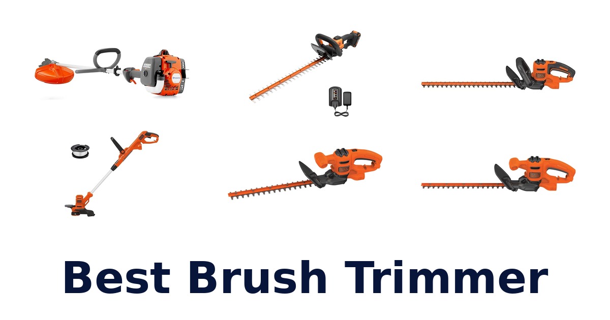 best brush trimmer