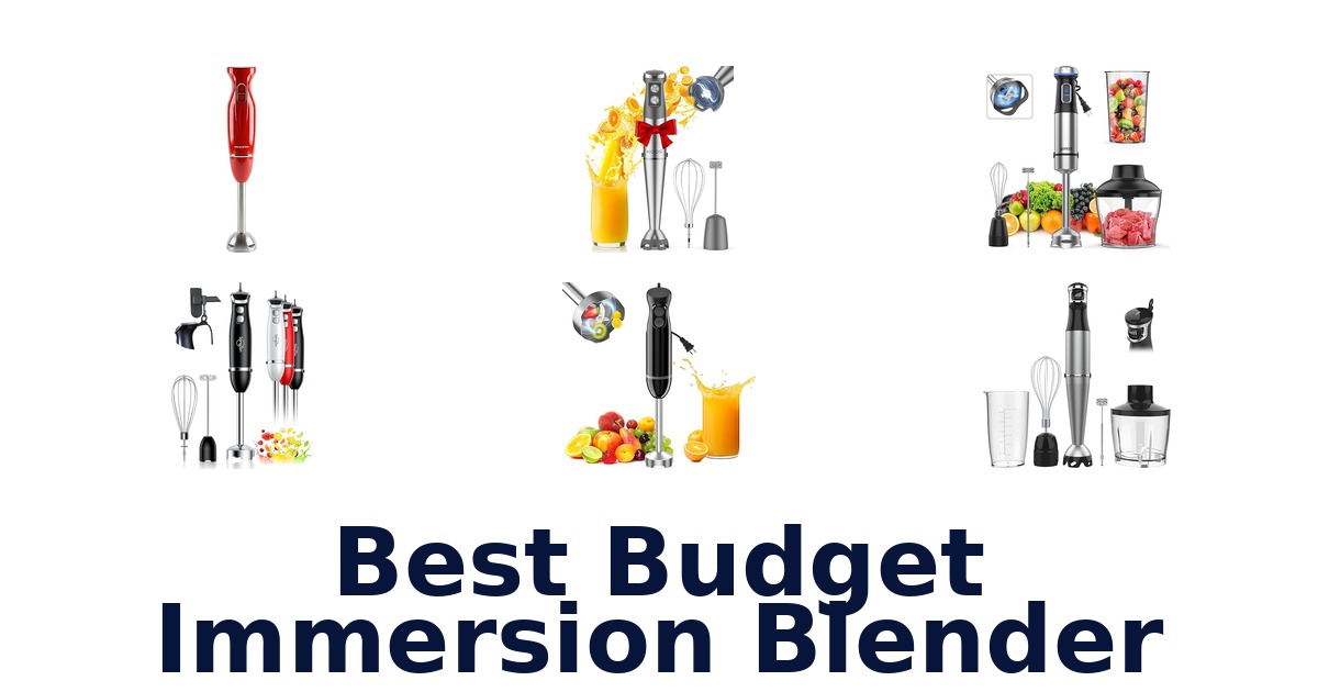 best budget immersion blender