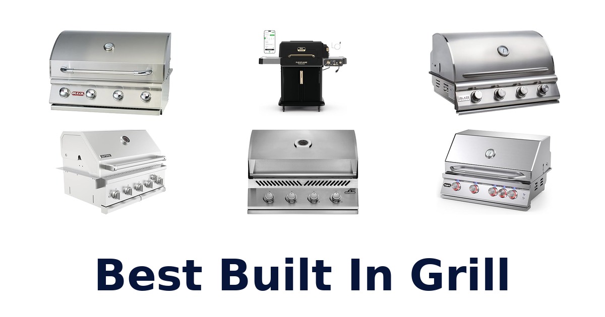 best built in grill