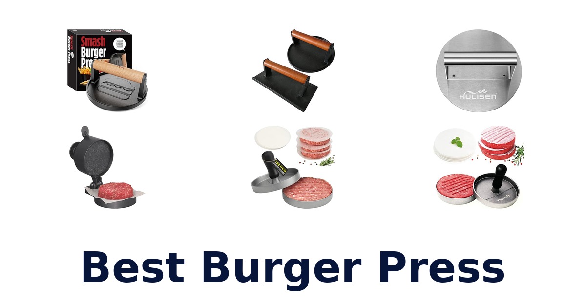 best burger press