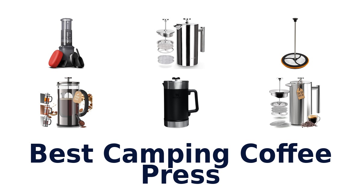 best camping coffee press