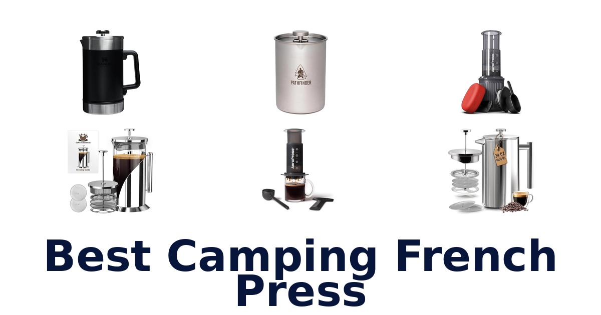 best camping french press