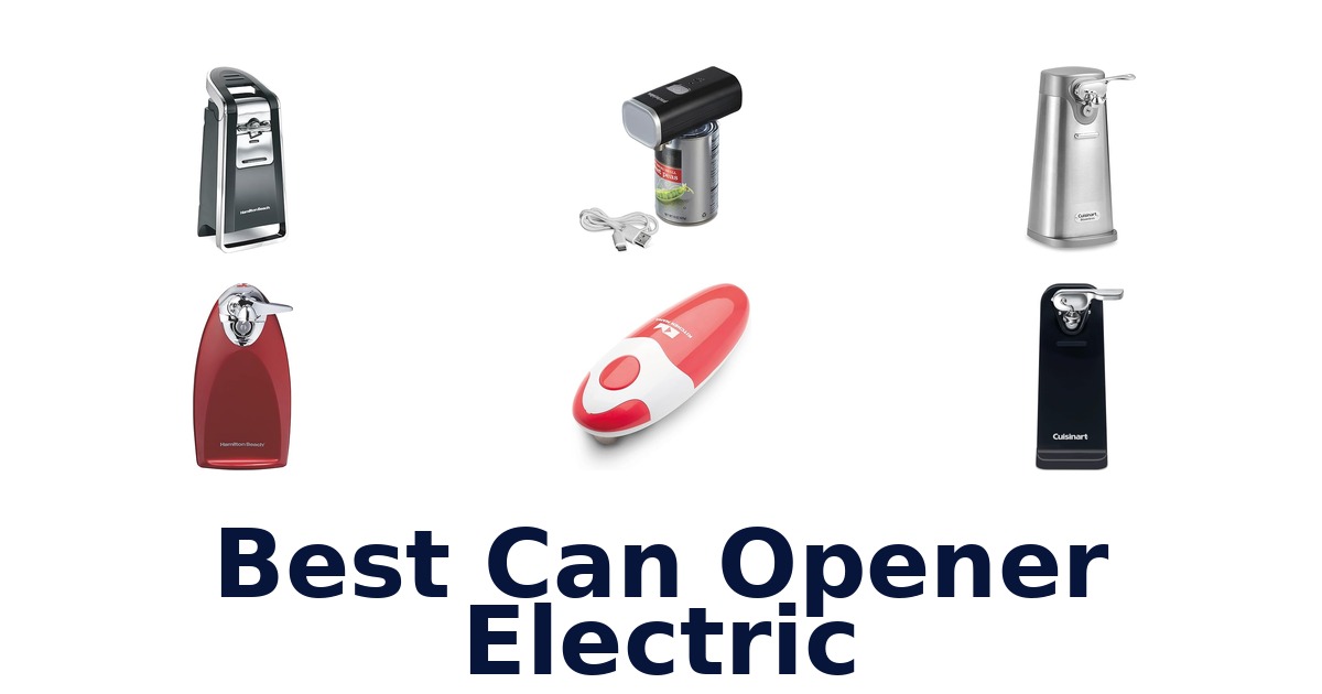 best can opener electric