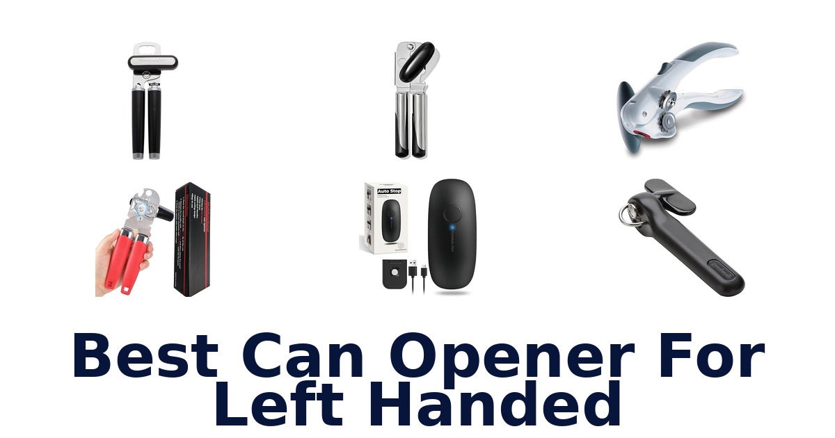 best can opener for left handed