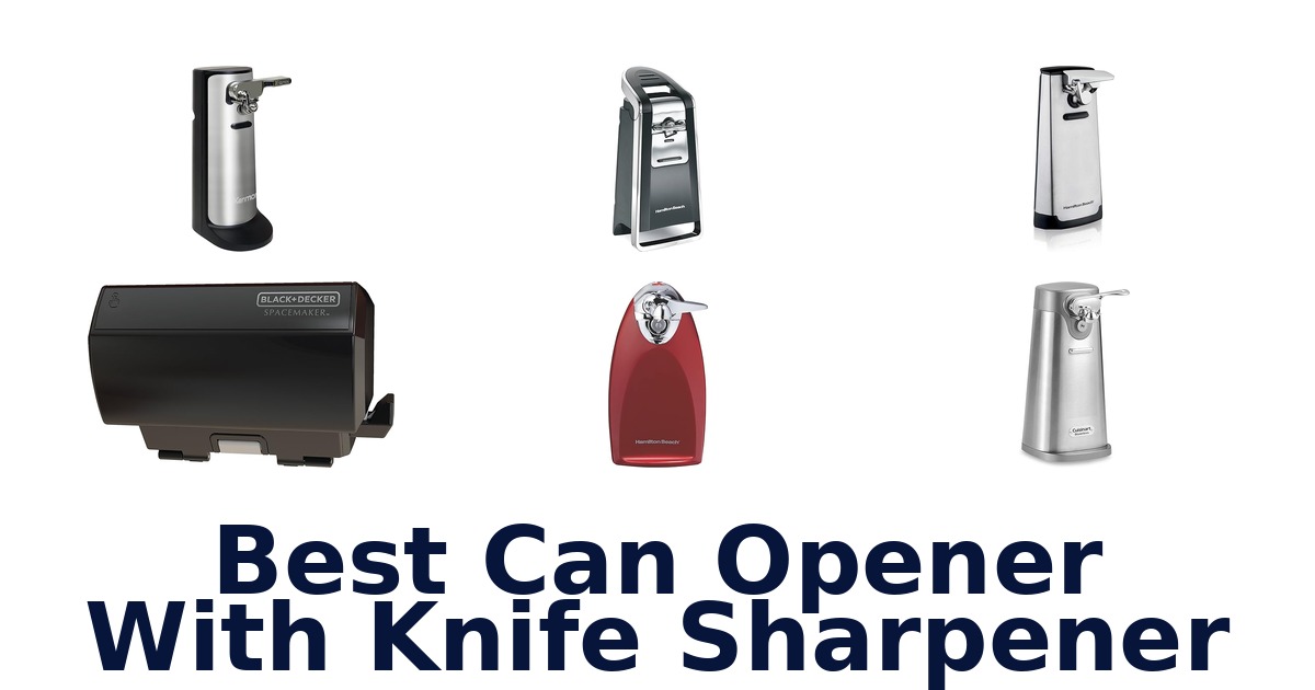 best can opener with knife sharpener