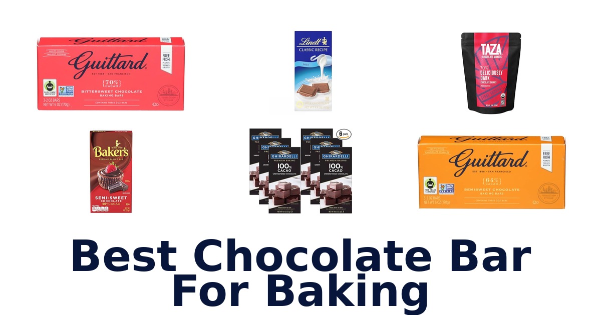 best chocolate bar for baking